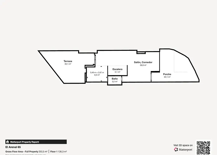 別荘 3-story Townhouse For 7, Newly Renovated, Terrace, Bbq, And Access In Arenal,